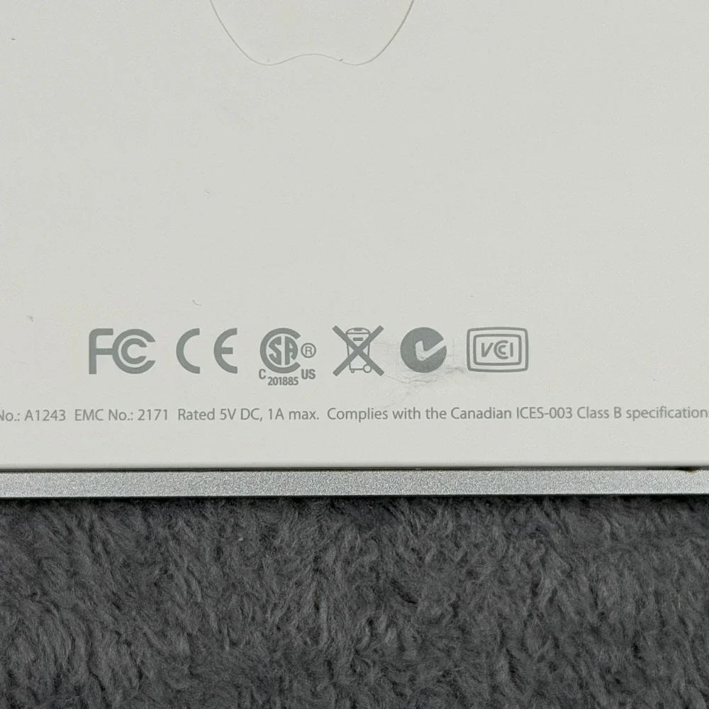 Genuine Apple Wired USB Keyboard A1243 for‎ iMac Mac Mini Mac w/Keypad - Tested